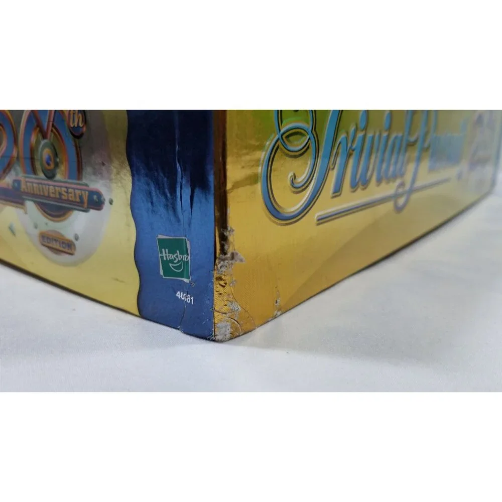 Trivial Pursuit 20th Anniversary Edition Board Game Never Played Vintage - Picture 7 of 15